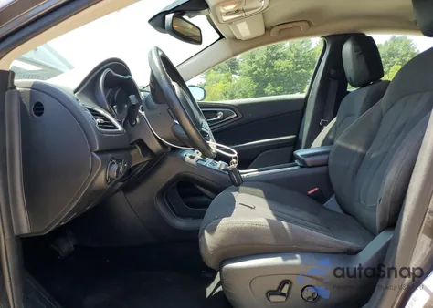 2015 Chrysler 200 Limited from USA, damaged, VIN 1C3CCCAB6FN554889